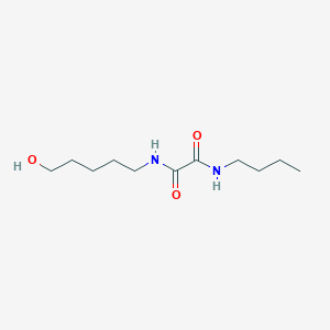 molecular formula C11H22N2O3 B4678669 N-butyl-N'-(5-hydroxypentyl)ethanediamide 