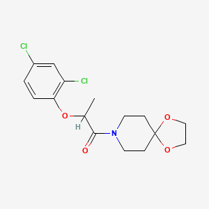 8-[2-(2,4-dichlorophenoxy)propanoyl]-1,4-dioxa-8-azaspiro[4.5]decane