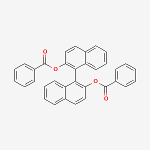 molecular formula C34H22O4 B4678736 (R)-1,1'-bi-2-Naphthol dibenzoate CAS No. 291772-40-2