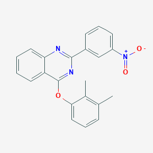 4-(2,3-dimethylphenoxy)-2-(3-nitrophenyl)quinazoline