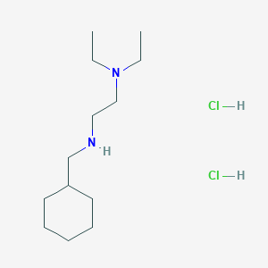 N'-(cyclohexylmethyl)-N,N-diethylethane-1,2-diamine dihydrochloride