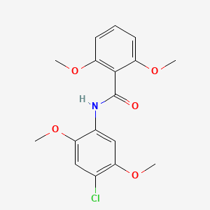 N-(4-chloro-2,5-dimethoxyphenyl)-2,6-dimethoxybenzamide