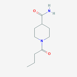 1-butyryl-4-piperidinecarboxamide