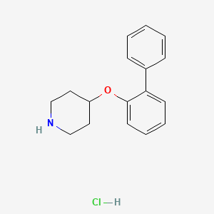 4-(2-biphenylyloxy)piperidine hydrochloride