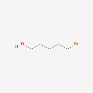 molecular formula C5H11BrO B046803 5-Bromopentan-1-ol CAS No. 34626-51-2