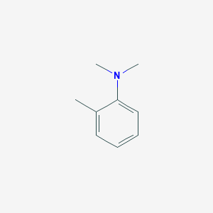 molecular formula C9H13N<br>CH3C6H4N(CH3)2<br>C9H13N B046812 N,N-二甲基-邻甲苯胺 CAS No. 609-72-3
