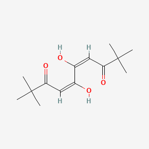 5,6-dihydroxy-2,2,9,9-tetramethyl-4,6-decadiene-3,8-dione