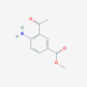 B046827 Methyl 3-acetyl-4-aminobenzoate CAS No. 111714-47-7