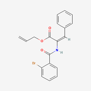 allyl 2-[(2-bromobenzoyl)amino]-3-phenylacrylate