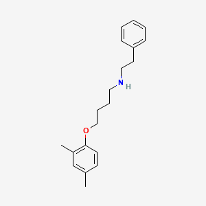 4-(2,4-dimethylphenoxy)-N-(2-phenylethyl)butan-1-amine