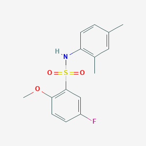 N-(2,4-dimethylphenyl)-5-fluoro-2-methoxybenzenesulfonamide