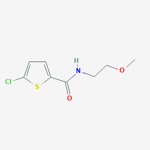 5-chloro-N-(2-methoxyethyl)thiophene-2-carboxamide