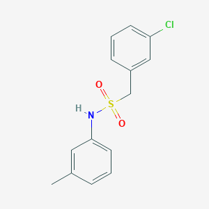 1-(3-chlorophenyl)-N-(3-methylphenyl)methanesulfonamide