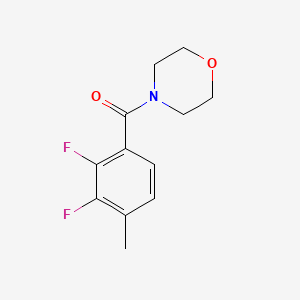 4-(2,3-difluoro-4-methylbenzoyl)morpholine