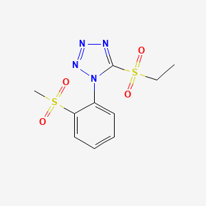 5-(ethylsulfonyl)-1-[2-(methylsulfonyl)phenyl]-1H-tetrazole