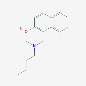 1-{[butyl(methyl)amino]methyl}-2-naphthol