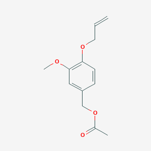 4-(allyloxy)-3-methoxybenzyl acetate