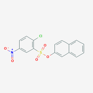 2-naphthyl 2-chloro-5-nitrobenzenesulfonate