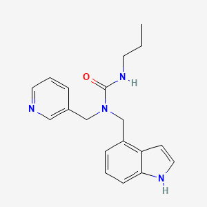 N-(1H-INDOL-4-YLMETHYL)-N'-PROPYL-N-(3-PYRIDYLMETHYL)UREA