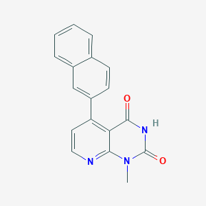 1-methyl-5-(2-naphthyl)pyrido[2,3-d]pyrimidine-2,4(1H,3H)-dione