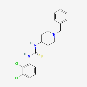 N-(1-benzyl-4-piperidinyl)-N'-(2,3-dichlorophenyl)thiourea