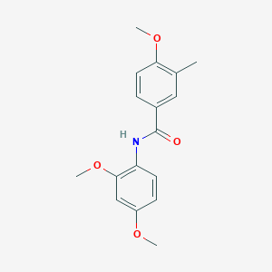 N-(2,4-dimethoxyphenyl)-4-methoxy-3-methylbenzamide