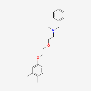 N-benzyl-2-[2-(3,4-dimethylphenoxy)ethoxy]-N-methylethanamine