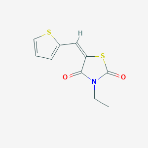 3-ethyl-5-(2-thienylmethylene)-1,3-thiazolidine-2,4-dione