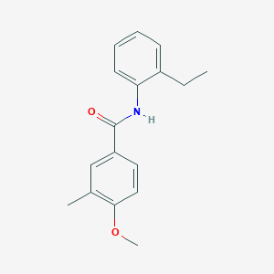 N-(2-ethylphenyl)-4-methoxy-3-methylbenzamide