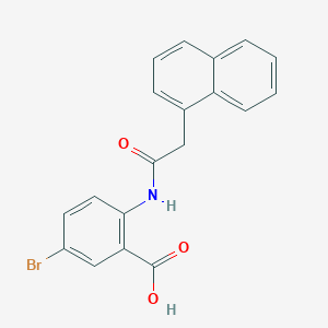 5-bromo-2-[(1-naphthylacetyl)amino]benzoic acid