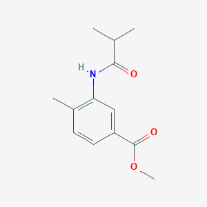 methyl 3-(isobutyrylamino)-4-methylbenzoate