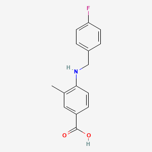 4-[(4-fluorobenzyl)amino]-3-methylbenzoic acid