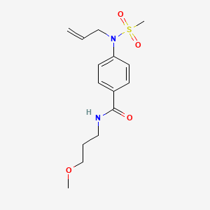 4-[allyl(methylsulfonyl)amino]-N-(3-methoxypropyl)benzamide