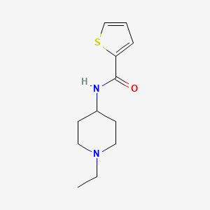 N-(1-ethyl-4-piperidinyl)-2-thiophenecarboxamide