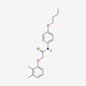 N-(4-butoxyphenyl)-2-(2,3-dimethylphenoxy)acetamide