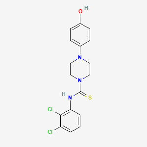 N-(2,3-dichlorophenyl)-4-(4-hydroxyphenyl)-1-piperazinecarbothioamide