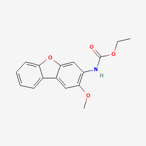 ethyl (2-methoxydibenzo[b,d]furan-3-yl)carbamate