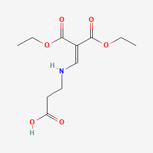 N-[3-ethoxy-2-(ethoxycarbonyl)-3-oxo-1-propen-1-yl]-beta-alanine