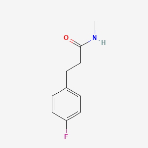 molecular formula C10H12FNO B4688037 3-(4-氟苯基)-N-甲基丙酰胺 