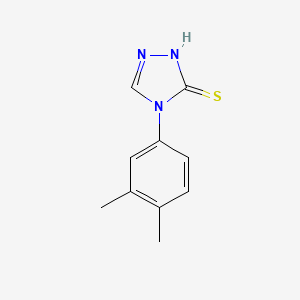 molecular formula C10H11N3S B4688114 4-(3,4-dimethylphenyl)-4H-1,2,4-triazole-3-thiol 