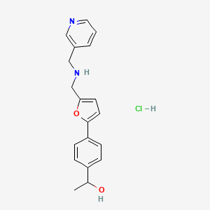 1-[4-(5-{[(3-pyridinylmethyl)amino]methyl}-2-furyl)phenyl]ethanol hydrochloride