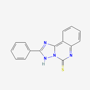 2-phenyl[1,2,4]triazolo[1,5-c]quinazoline-5-thiol