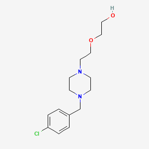 2-{2-[4-(4-chlorobenzyl)-1-piperazinyl]ethoxy}ethanol