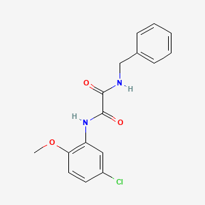 N-benzyl-N'-(5-chloro-2-methoxyphenyl)ethanediamide