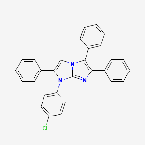 1-(4-chlorophenyl)-2,5,6-triphenyl-1H-imidazo[1,2-a]imidazole