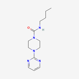 N-butyl-4-(2-pyrimidinyl)-1-piperazinecarboxamide