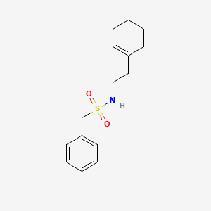 N-[2-(1-cyclohexen-1-yl)ethyl]-1-(4-methylphenyl)methanesulfonamide