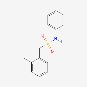 1-(2-methylphenyl)-N-phenylmethanesulfonamide