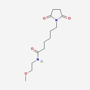 6-(2,5-dioxo-1-pyrrolidinyl)-N-(2-methoxyethyl)hexanamide