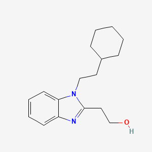 2-[1-(2-cyclohexylethyl)-1H-benzimidazol-2-yl]ethanol